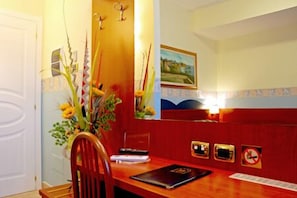 Quarto casal superior | Opções para refeição no quarto