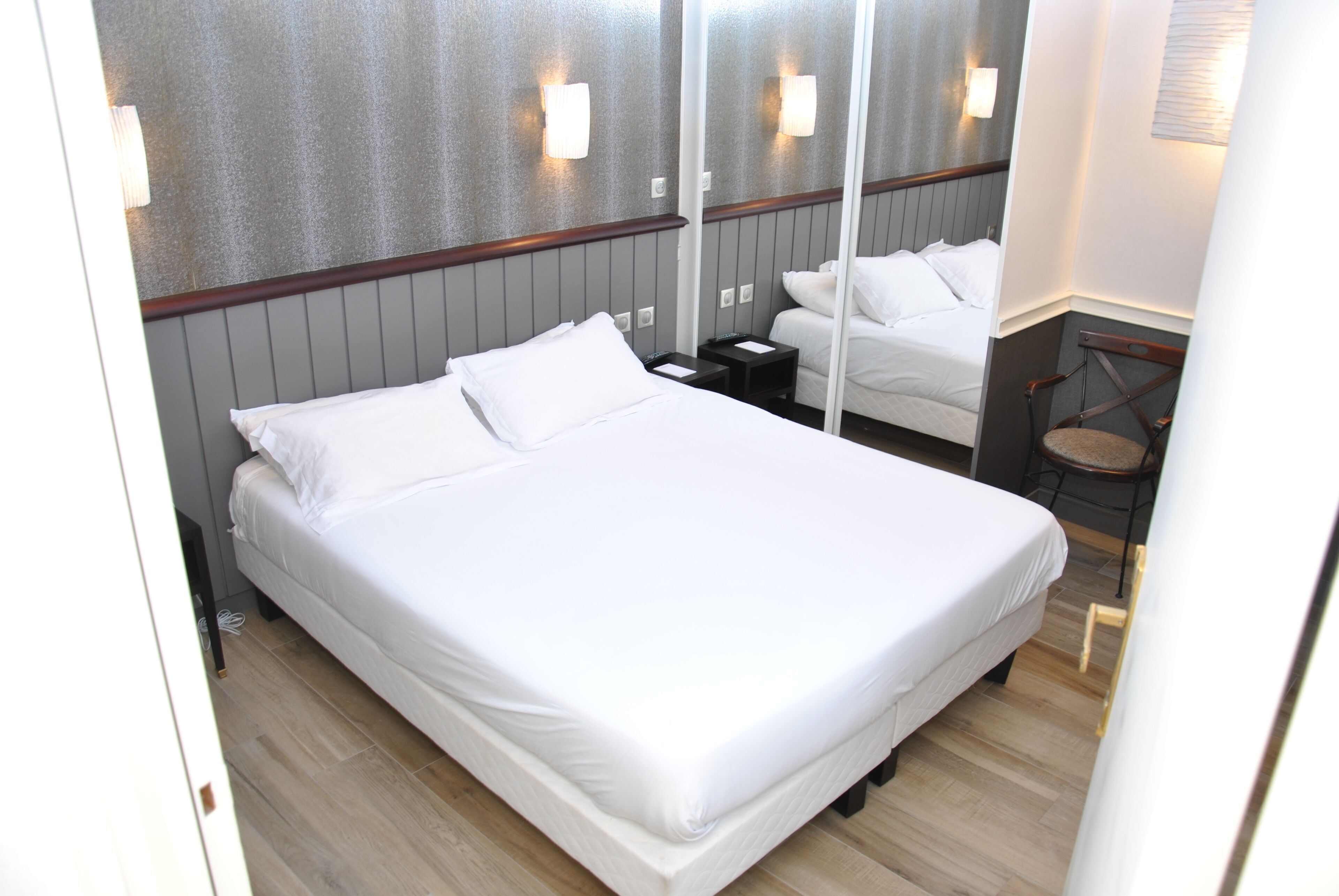 Premium bedding, memory foam beds, free WiFi