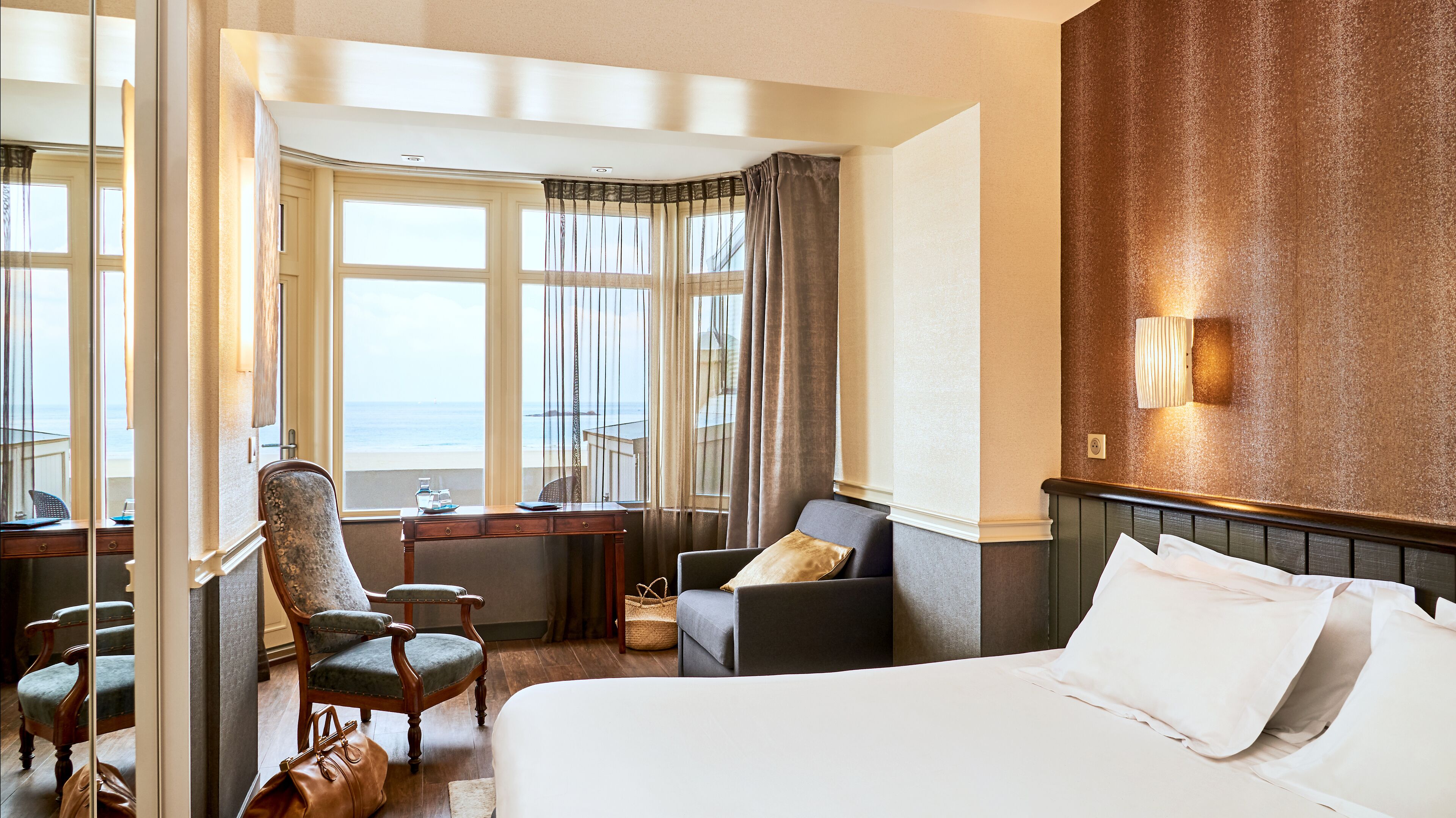 Premium bedding, memory-foam beds, free WiFi