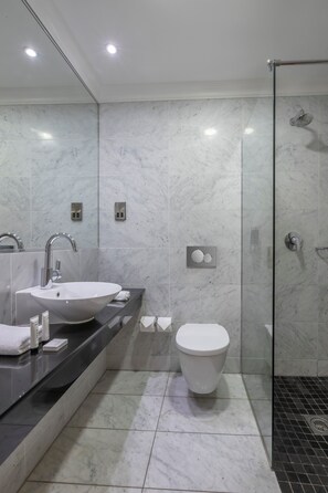 Chambre Standard, 2 lits jumeaux | Salle de bain | Douche, articles de toilette (gratuits), séchoir à cheveux