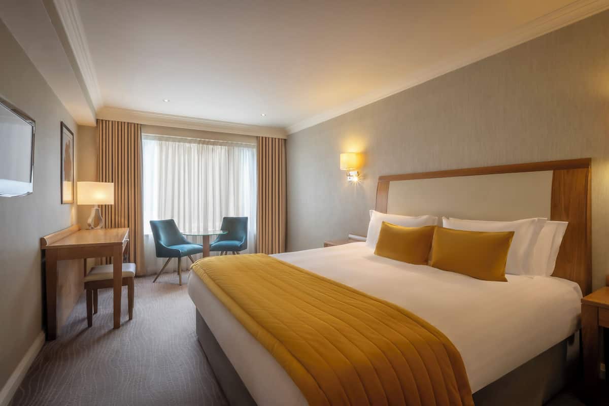 In-room safe, desk, blackout curtains, iron/ironing board