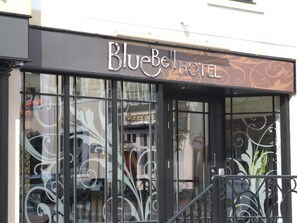 Majoituspaikan sisäänkäynti