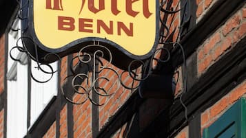 Fassade der Unterkunft