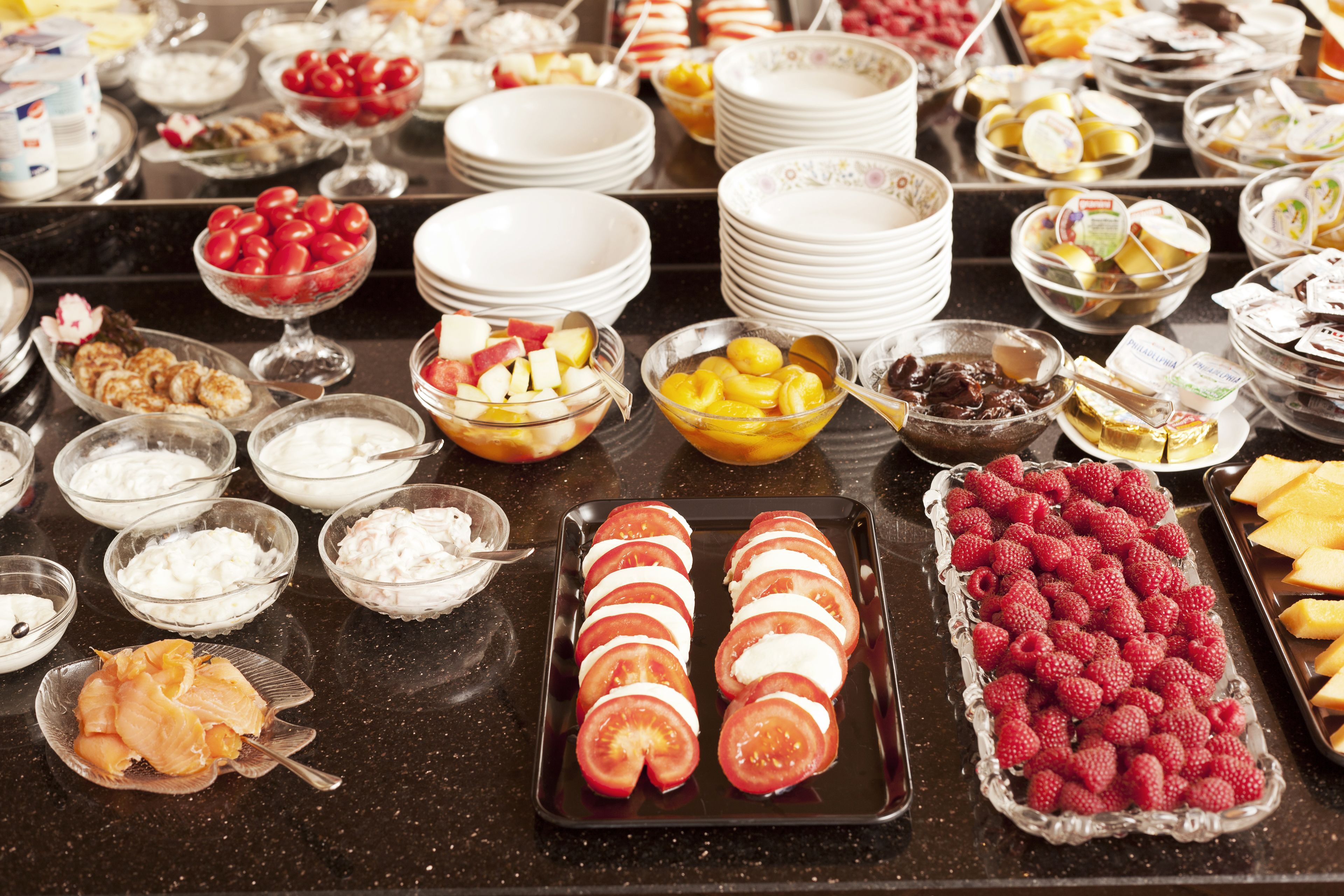 daily buffet breakfast (eur 12 per person)