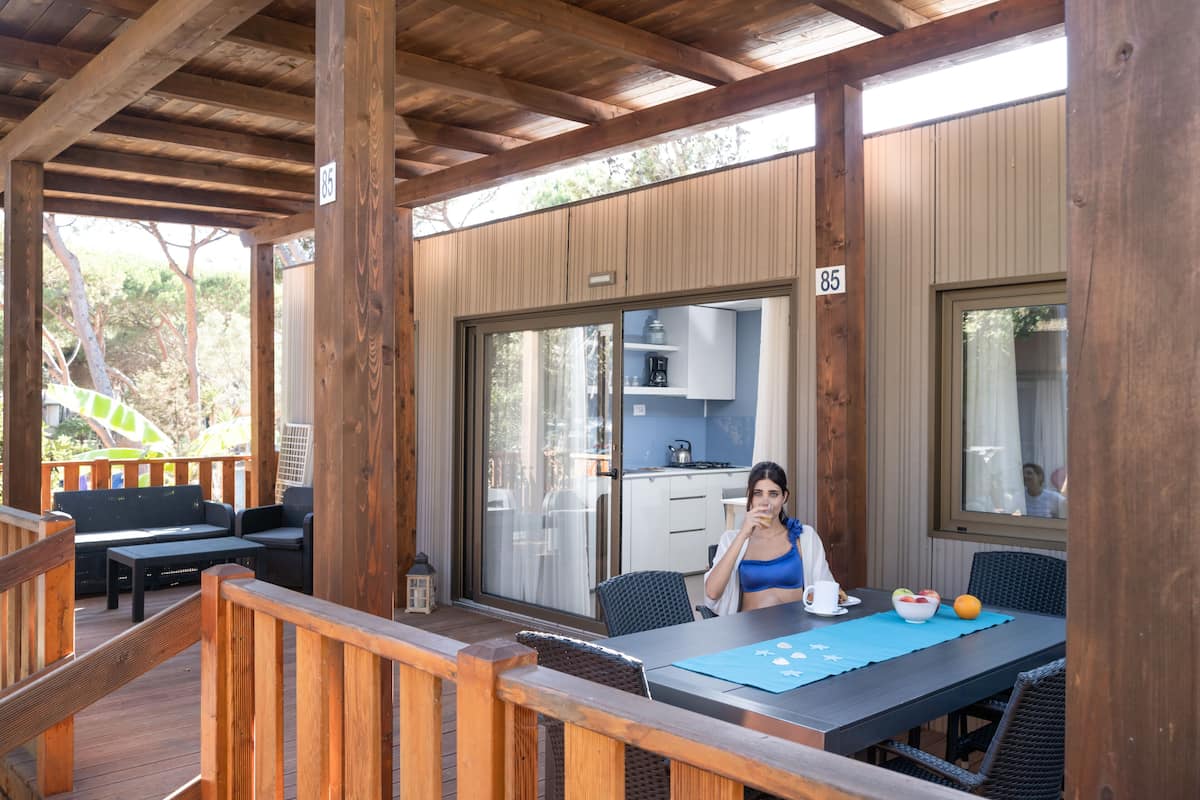 Luxury Mobile Home (Torre Riviera Suite - Free WiFi) | Terrace/patio