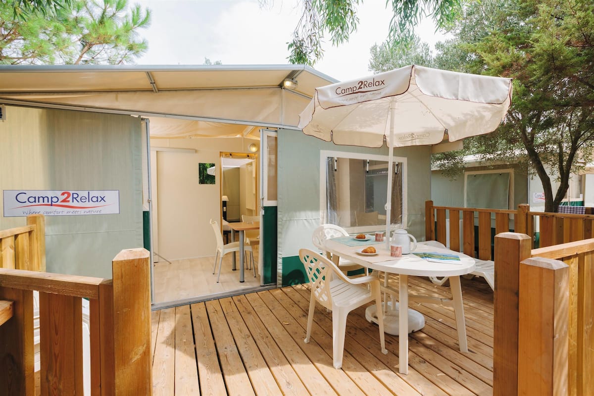 Tent (Lodge Sun - No WiFi) | Terrace/patio