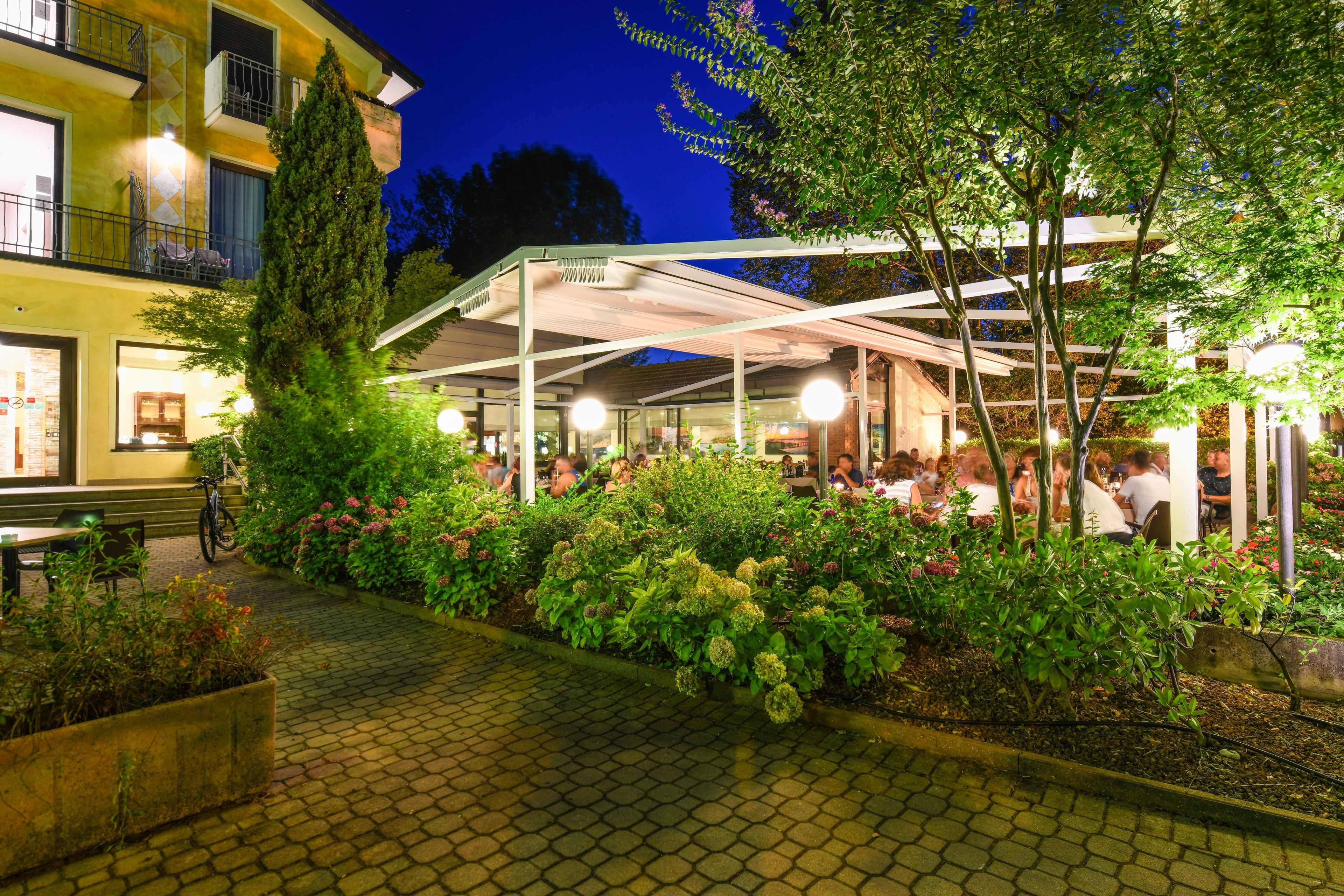 front of property – evening/night