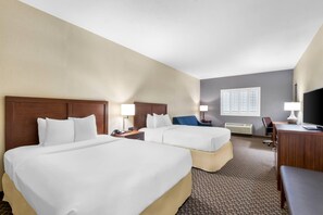 Standard Room, 2 Queen Beds, Non Smoking | Pillowtop beds, desk, iron/ironing board, free cribs/infant beds - Comfort Inn & Suites Thatcher - Safford (Thatcher)