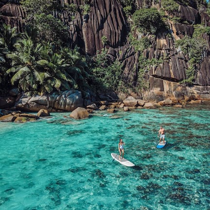 On the beach, white sand, beach yoga, beach volleyball