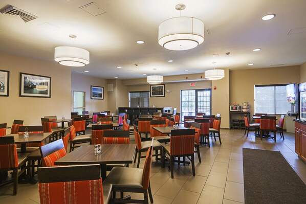 Free buffet breakfast
