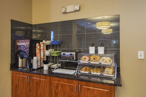 Free buffet breakfast