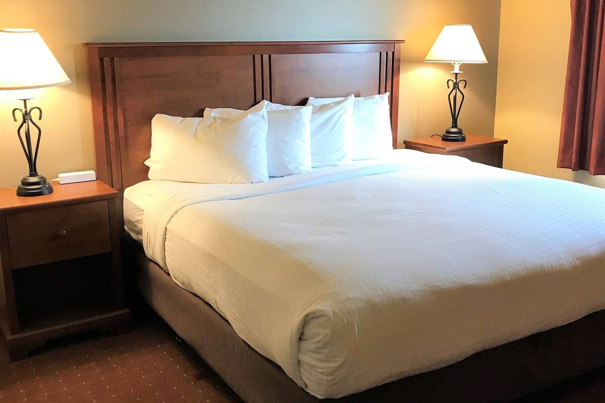 studio suite, 1 king bed, accessible, non smoking | 1 bedroom, premium bedding, down duvets, pillow-top beds