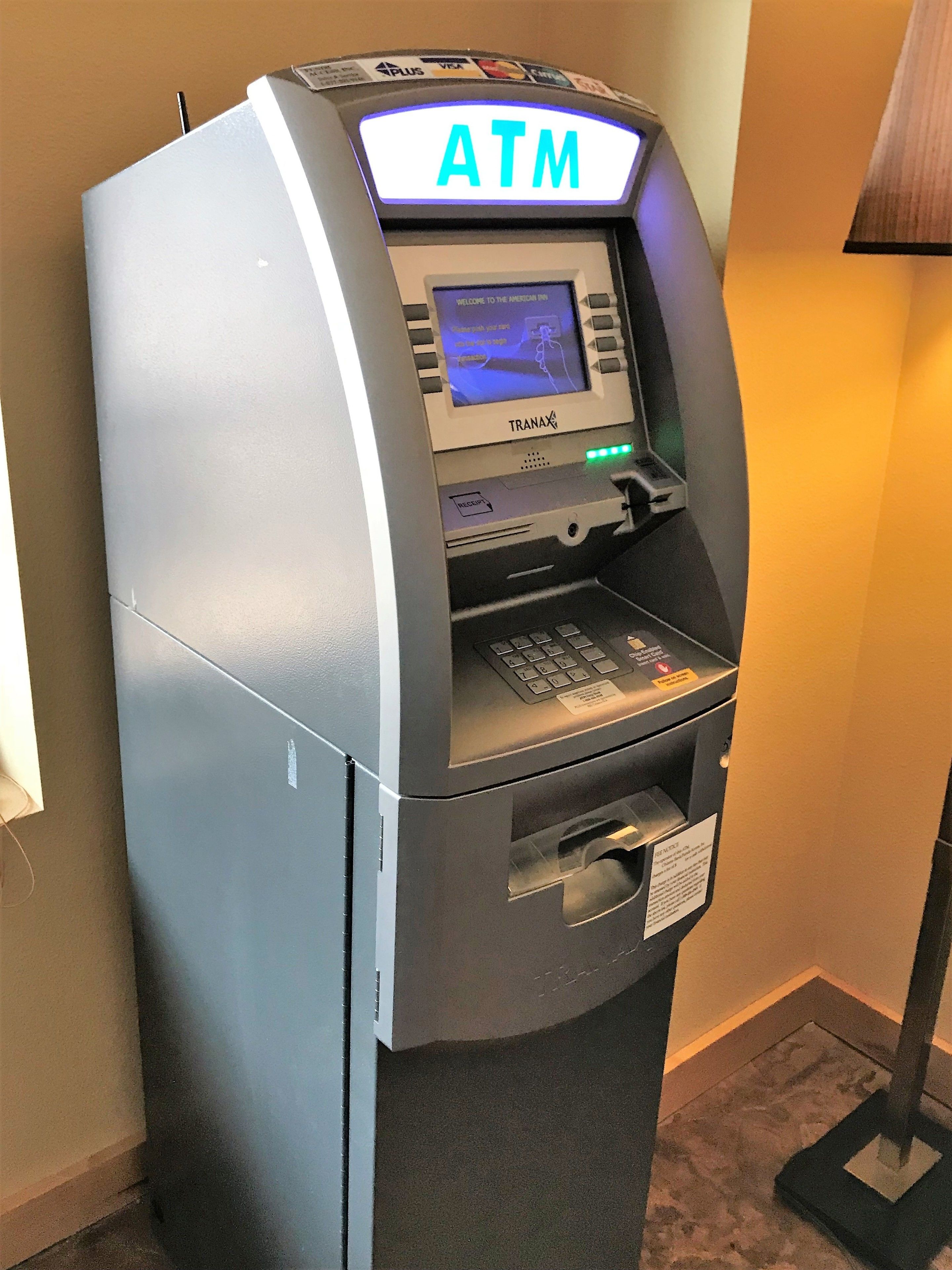 atm/banking on site