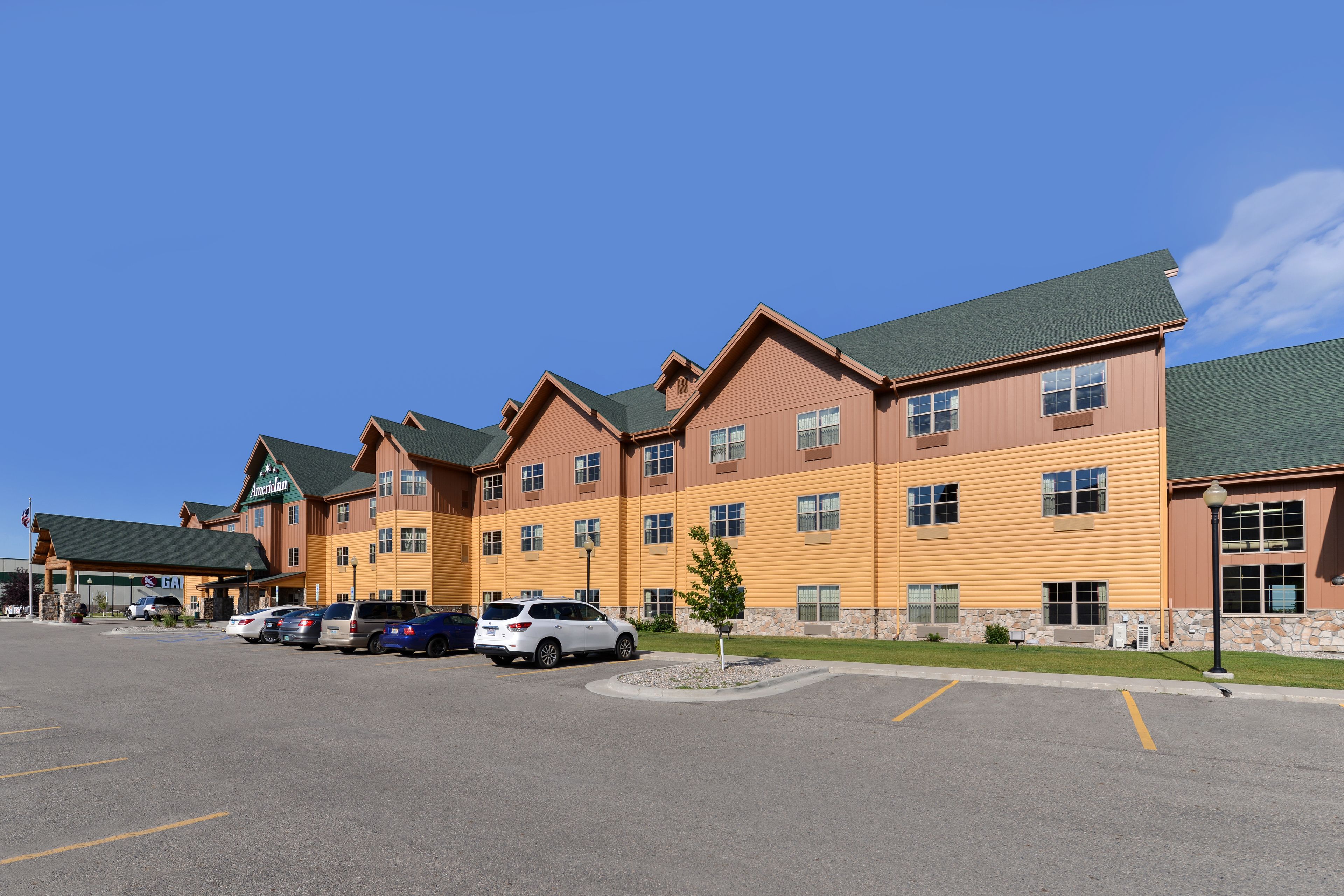 Façade de l’hébergement