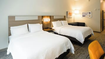 Suite, 2 Queen Beds, Accessible (Mobility, Accessible Tub) | Desk, iron/ironing board, free cribs/infant beds, free WiFi