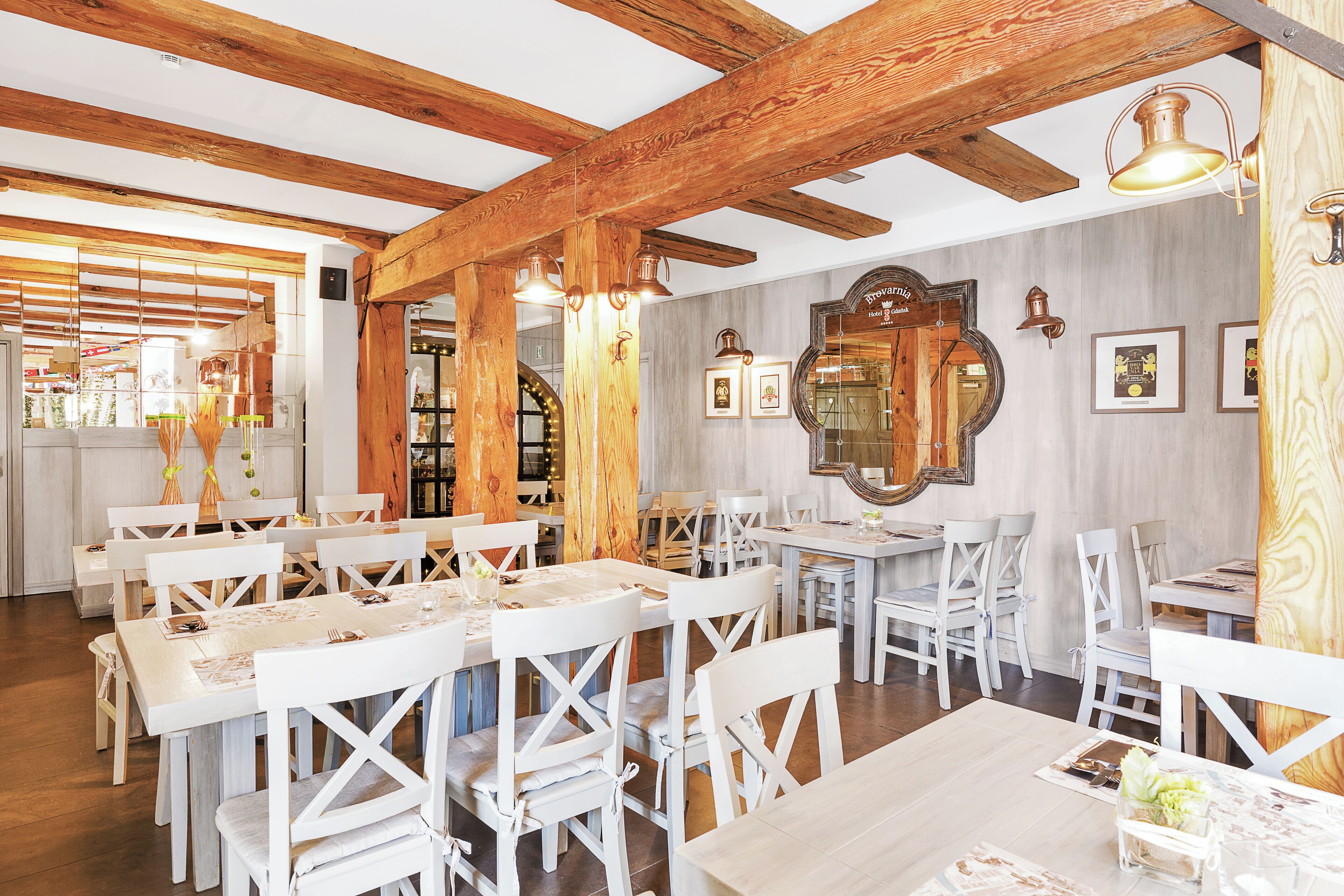 breakfast, lunch, dinner served; polish cuisine, al fresco dining