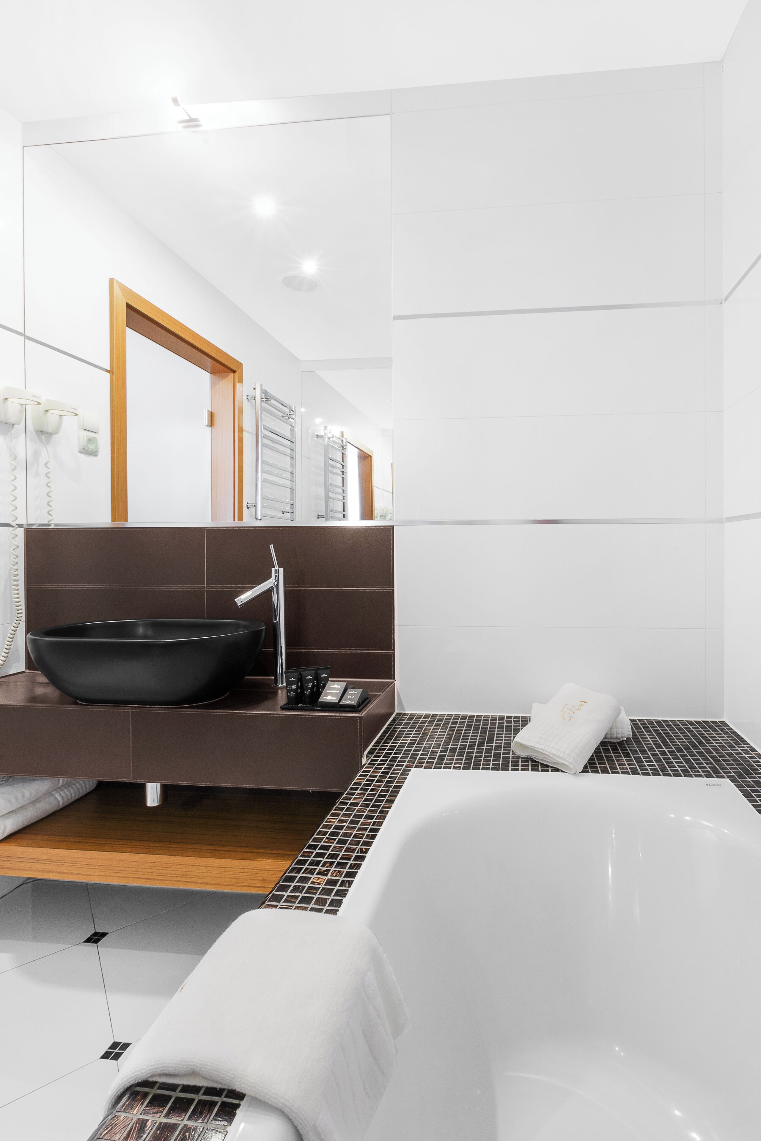 free toiletries, hair dryer, bathrobes, slippers