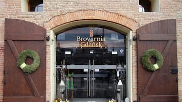 Fachada de la propiedad