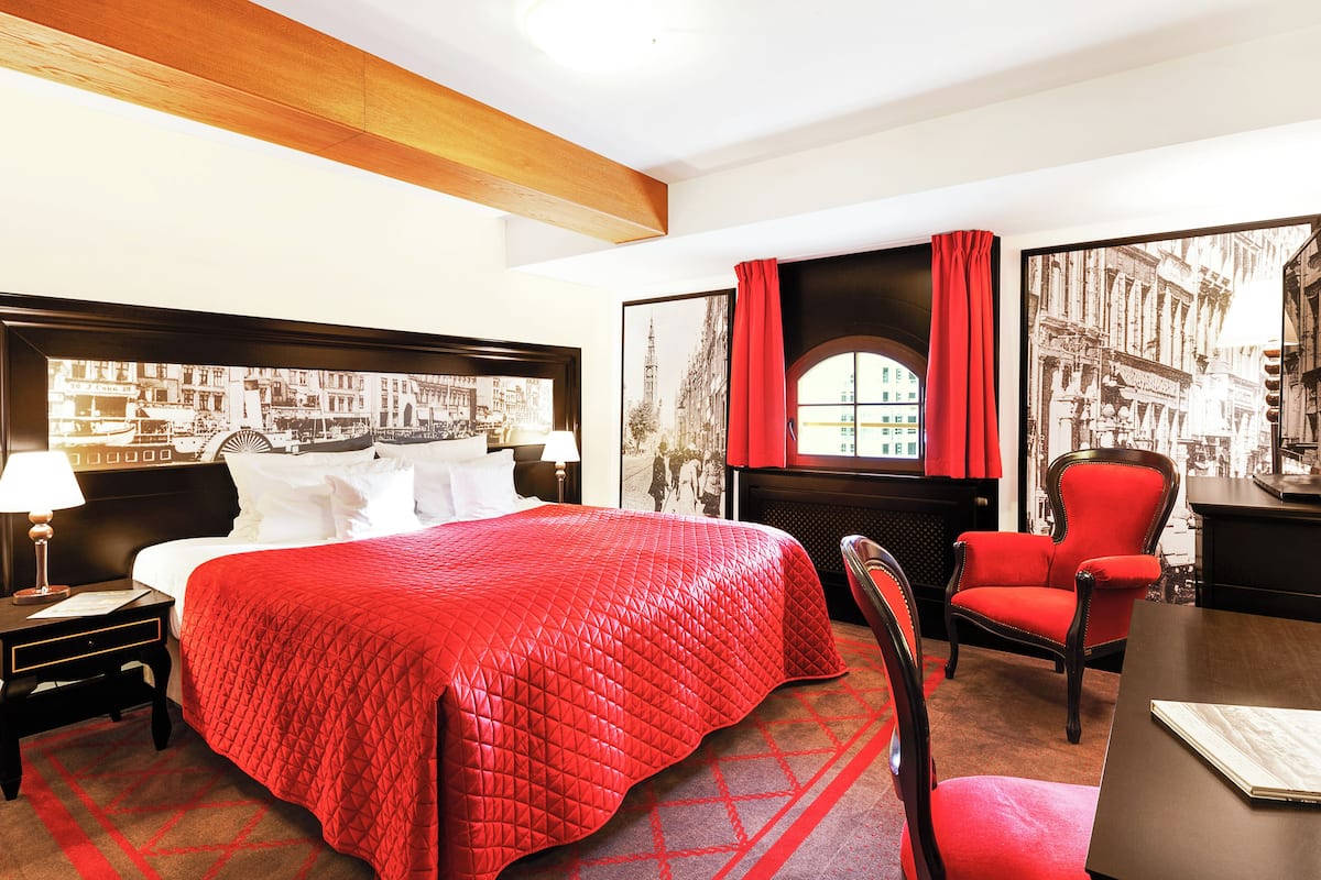 Ropa de cama de alta calidad y minibar