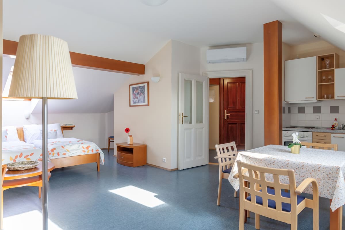 Standard Apartment, 2 Twin Beds, Non Smoking, City View | 1 bedroom, hypo-allergenic bedding, in-room safe, desk