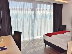 Panoramic Double Room, 1 Queen Bed, Non Smoking, Lake View (Tower)