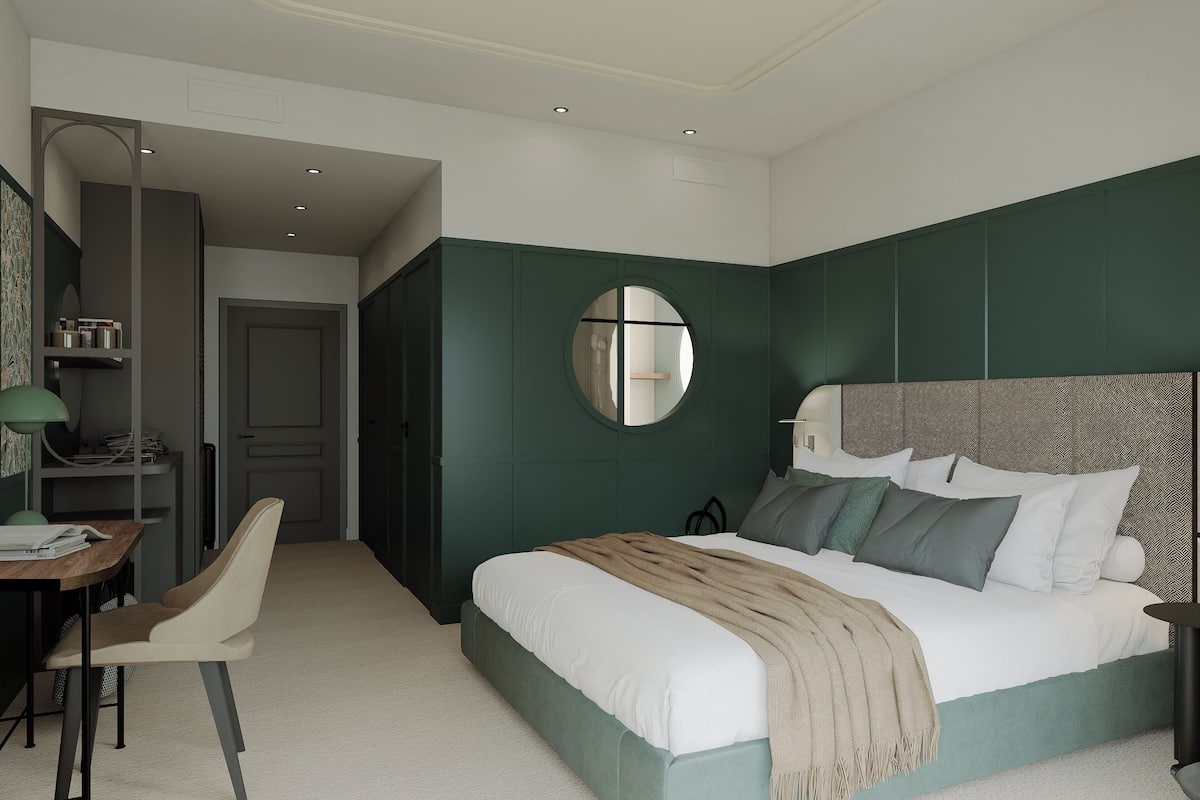 Deluxe Double Room | 2 bedrooms, in-room safe, laptop workspace, soundproofing