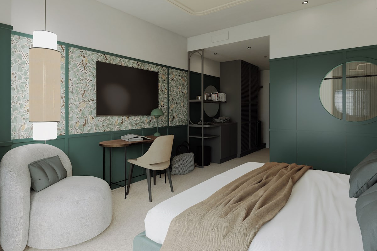 Superior Double Room | 2 bedrooms, in-room safe, laptop workspace, soundproofing