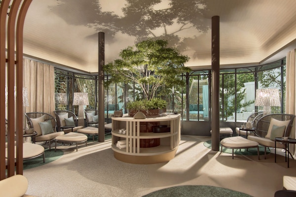 Salas de tratamiento para parejas y baño turco o hammam