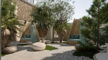 Salas de tratamientos para parejas, baño turco/hammam