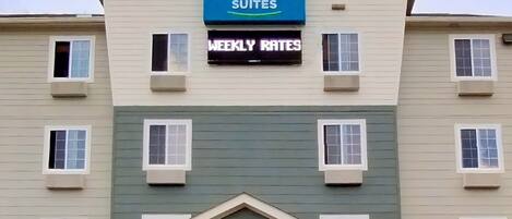 Façade de l’hébergement