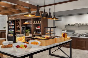Daily cooked-to-order breakfast for a fee