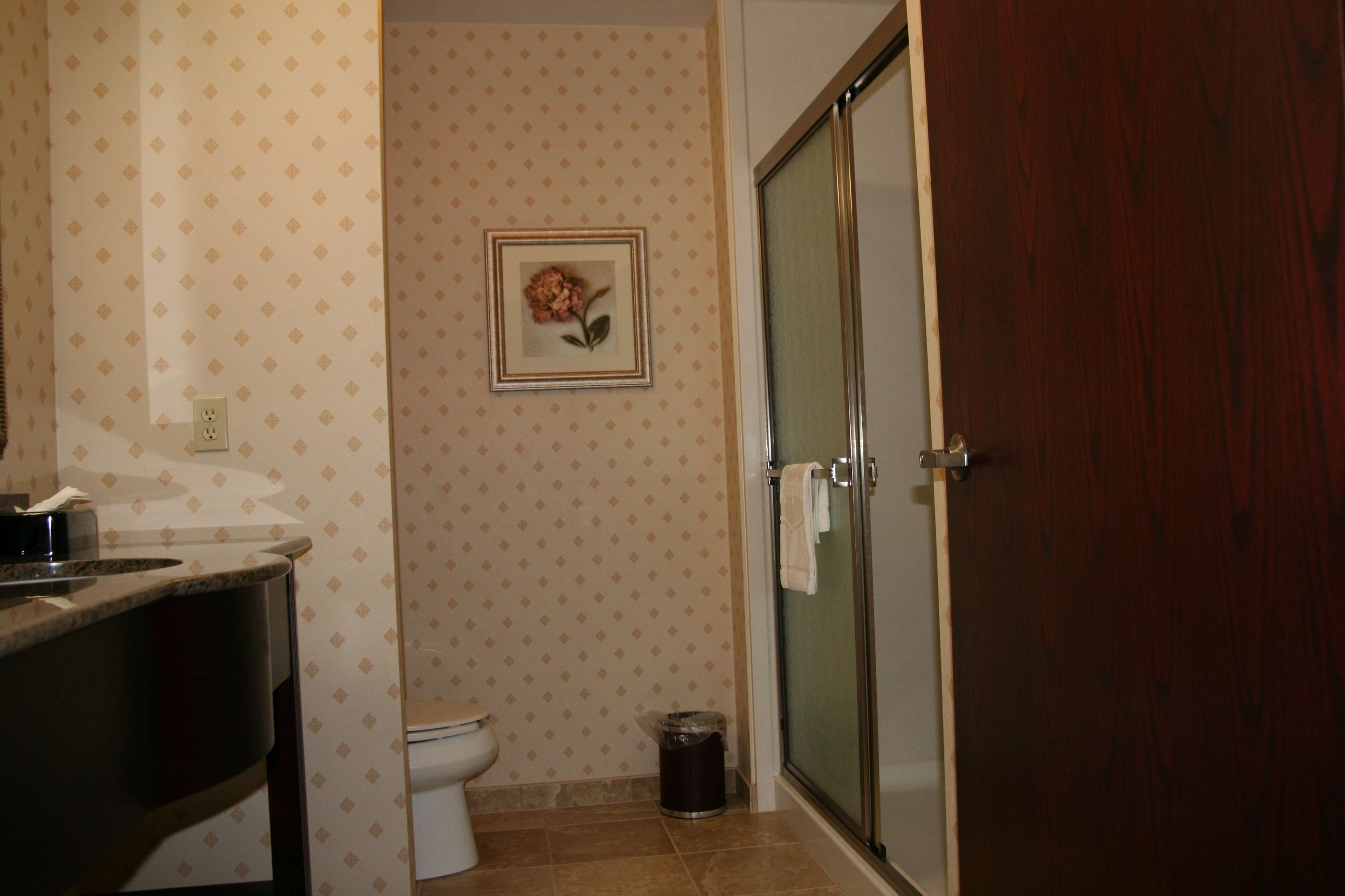 room, 1 king bed | bathroom | combined shower/bathtub, free toiletries, hair dryer, towels