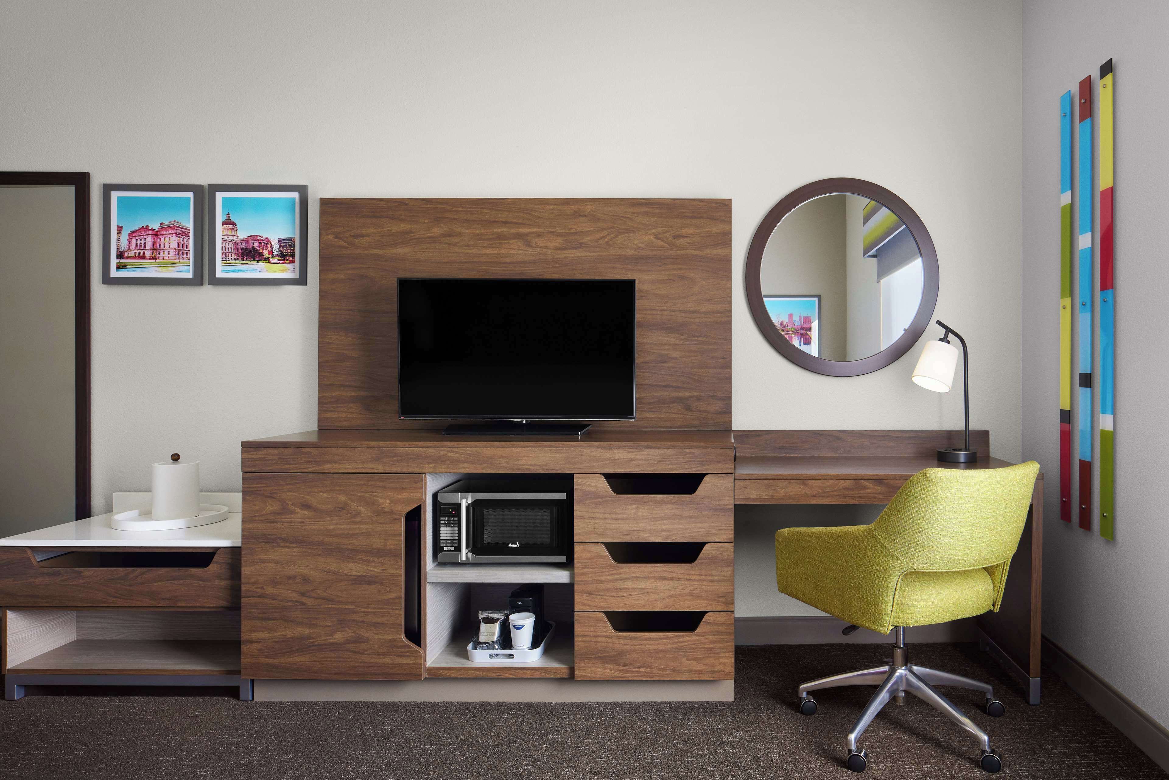 desk, blackout curtains, iron/ironing board, free wifi