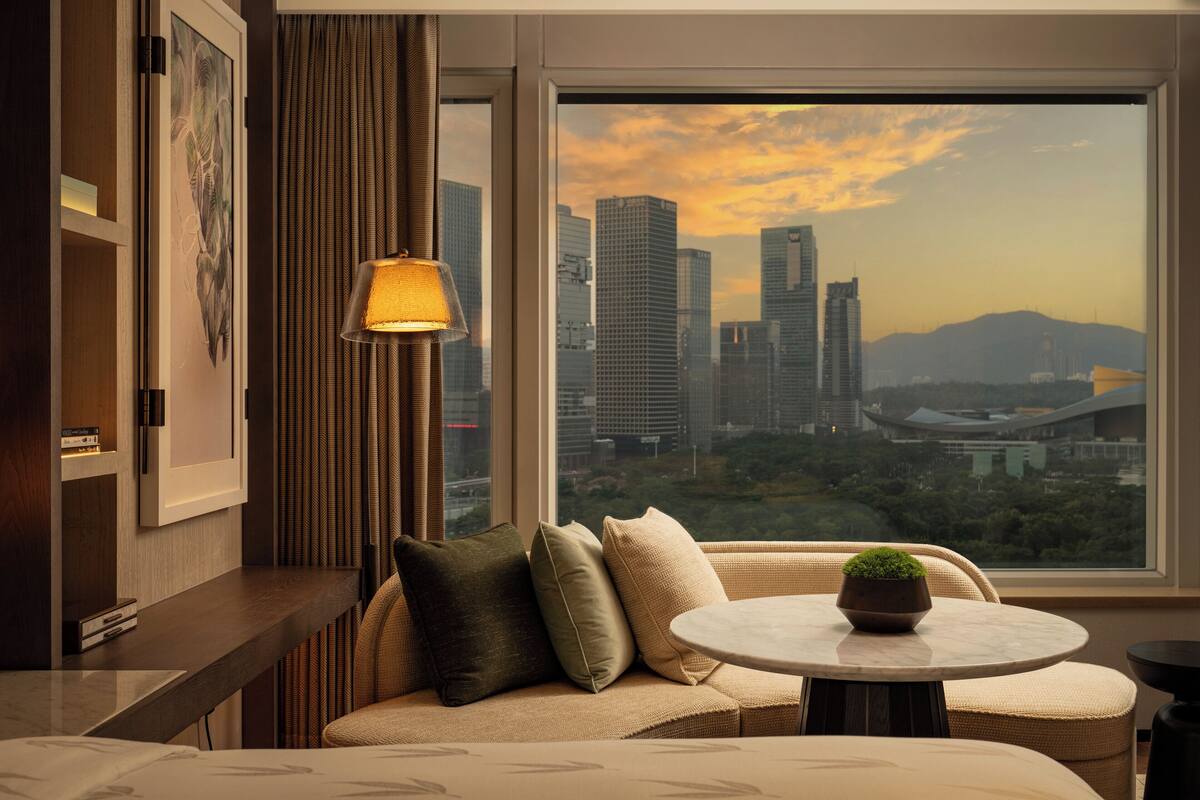 design garden view king room | view from room