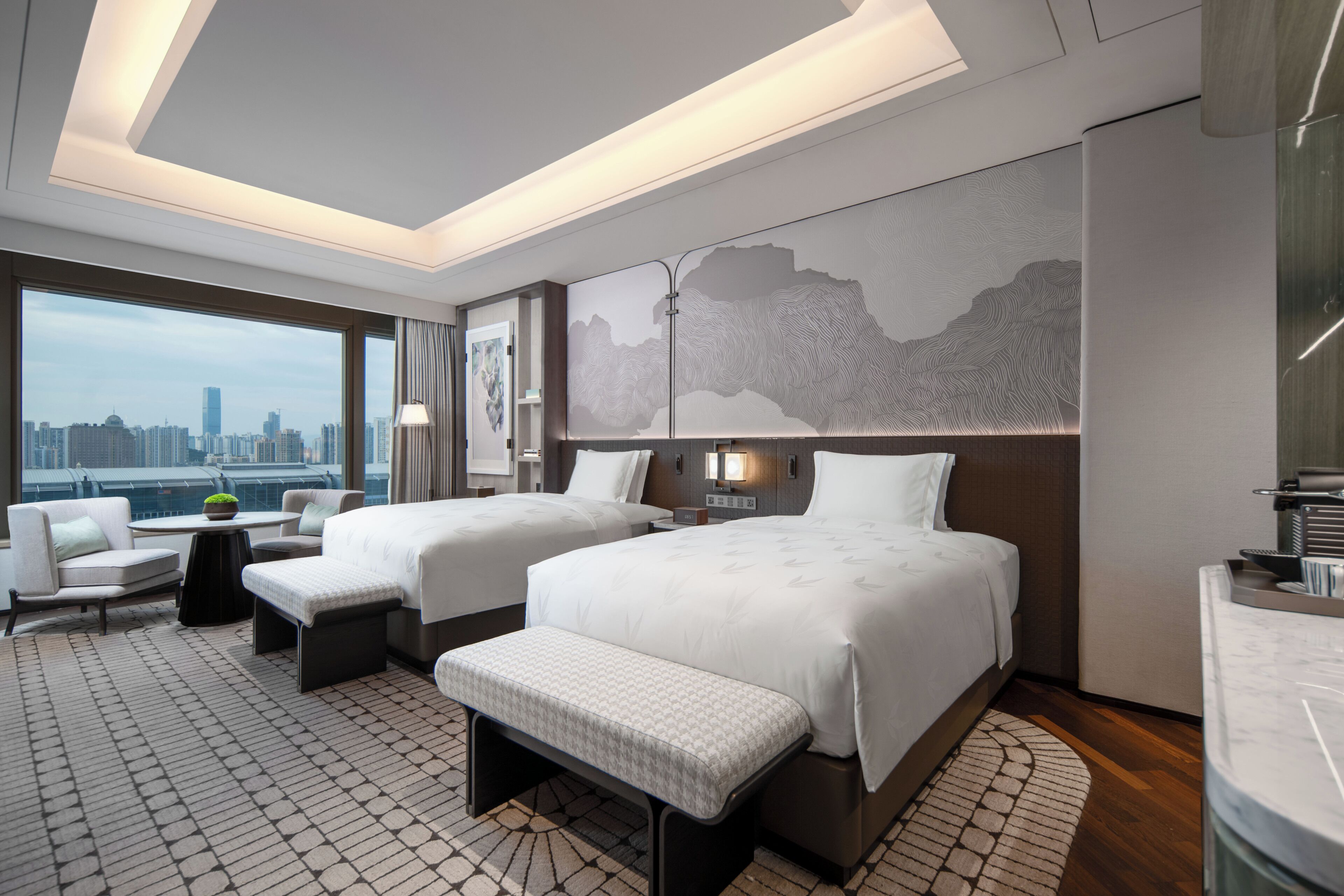 Design Twin Room | Premium bedding, down comforters, minibar, in-room safe