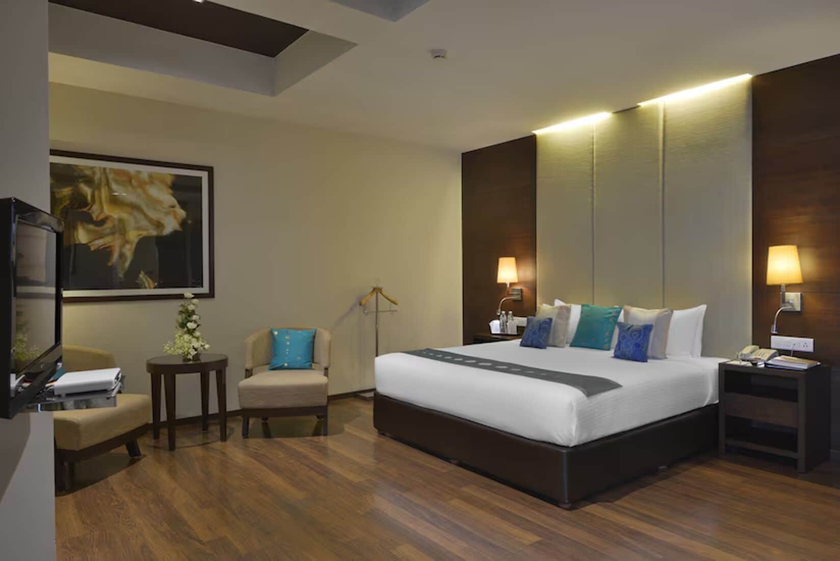 Presidential Suite, 1 King Bed | Egyptian cotton sheets, premium bedding, down comforters