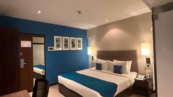 Dobbeltrom – deluxe, 1 dobbeltseng | Sengetøy i egyptisk bomull, sengetøy av topp kvalitet og dundyner