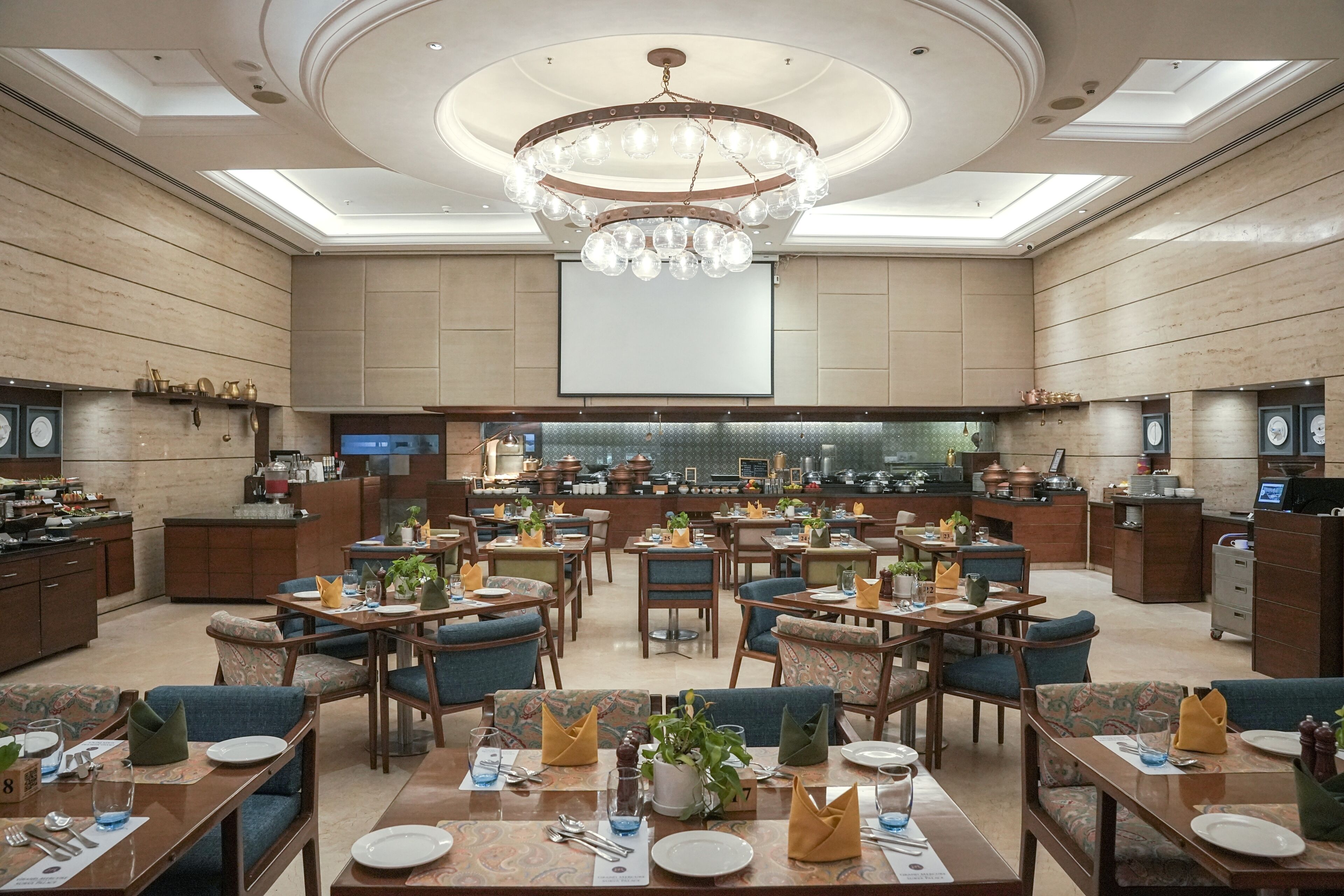 Daily buffet breakfast for a fee