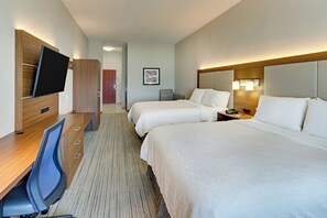 Premium bedding, down duvets, pillow-top beds, in-room safe