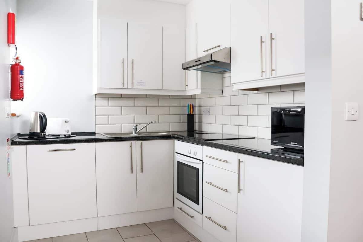 panoramic apartment, 1 bedroom, ocean view | private kitchen