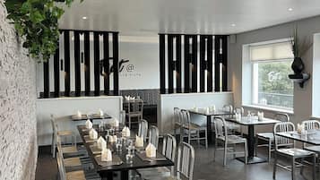 Dinner served, Chinese cuisine, ocean views