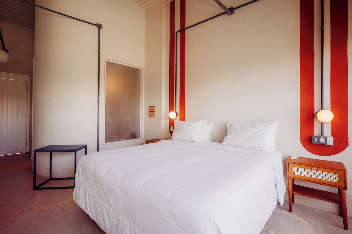 1 habitación y ropa de cama