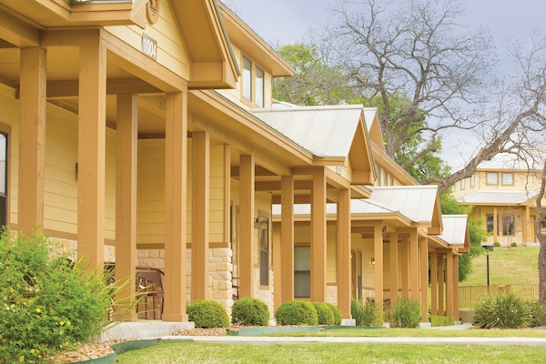 Framhlið gististaðar