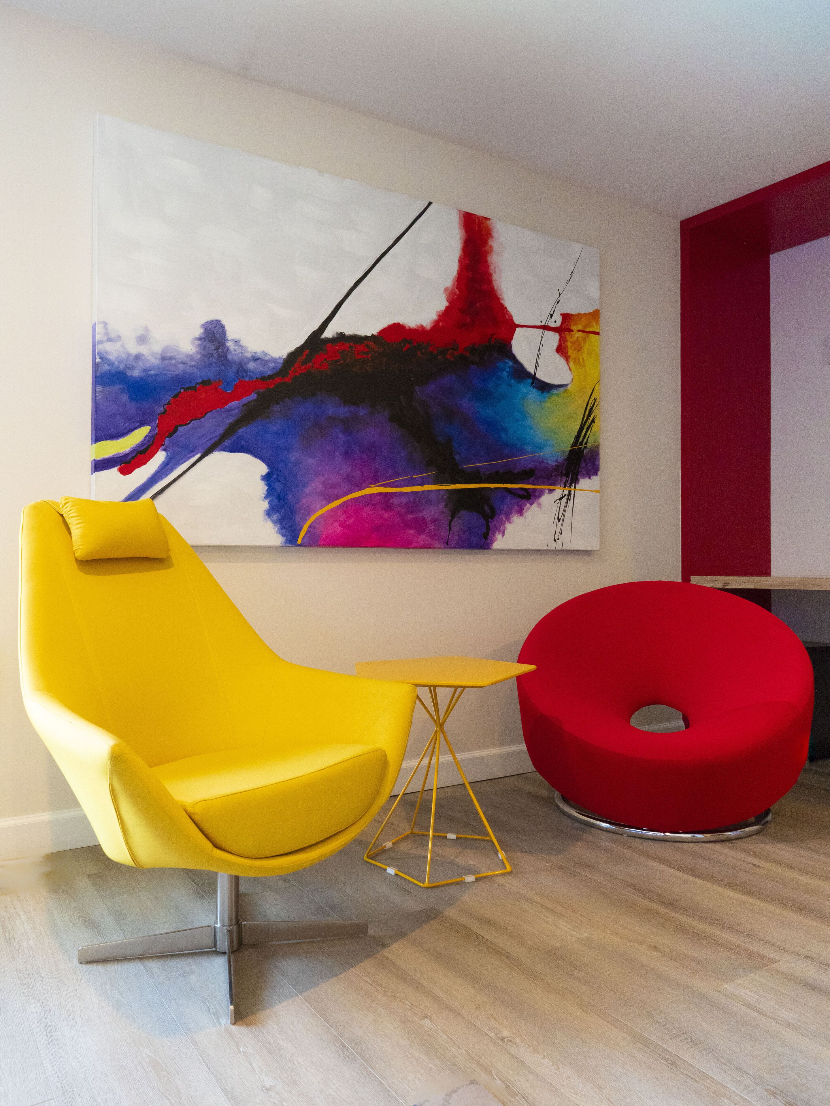 deluxe queen bed room (b2) | in-room safe, desk, laptop workspace, blackout curtains