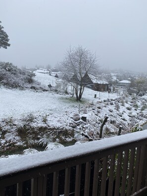 Vue depuis l’hébergement 