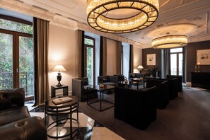 Sitteområde i lobbyen