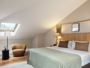 Suite – junior | Sengetøy i egyptisk bomull, sengetøy av topp kvalitet og minibar