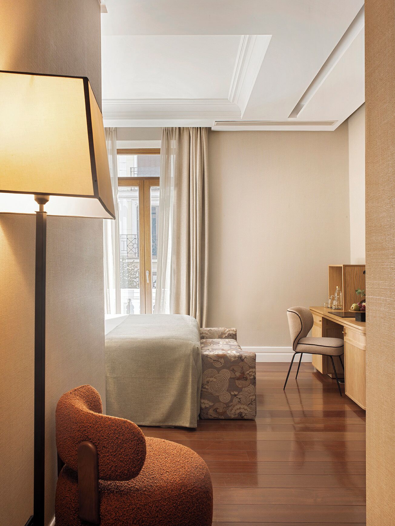 exterior double room | egyptian cotton sheets, premium bedding, minibar, in-room safe