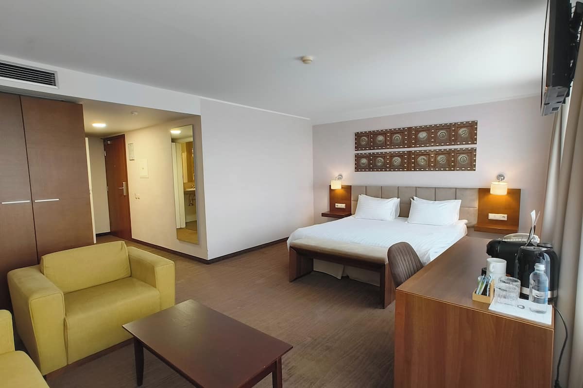 Deluxe Double or Twin Room | Minibar, in-room safe, desk, soundproofing