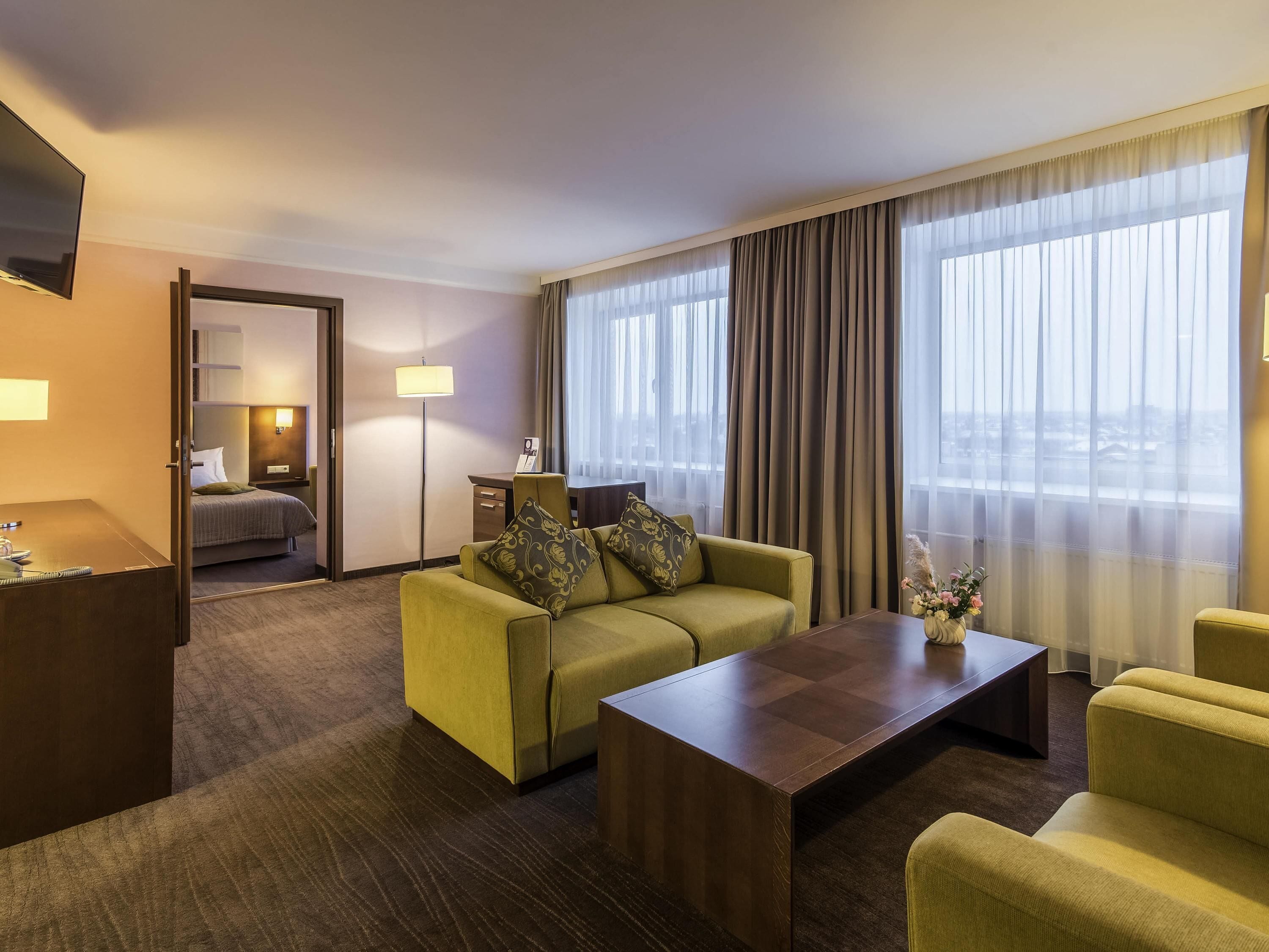Apartment, 1 Double Bed (and Living Room) | Minibar, in-room safe, desk, soundproofing